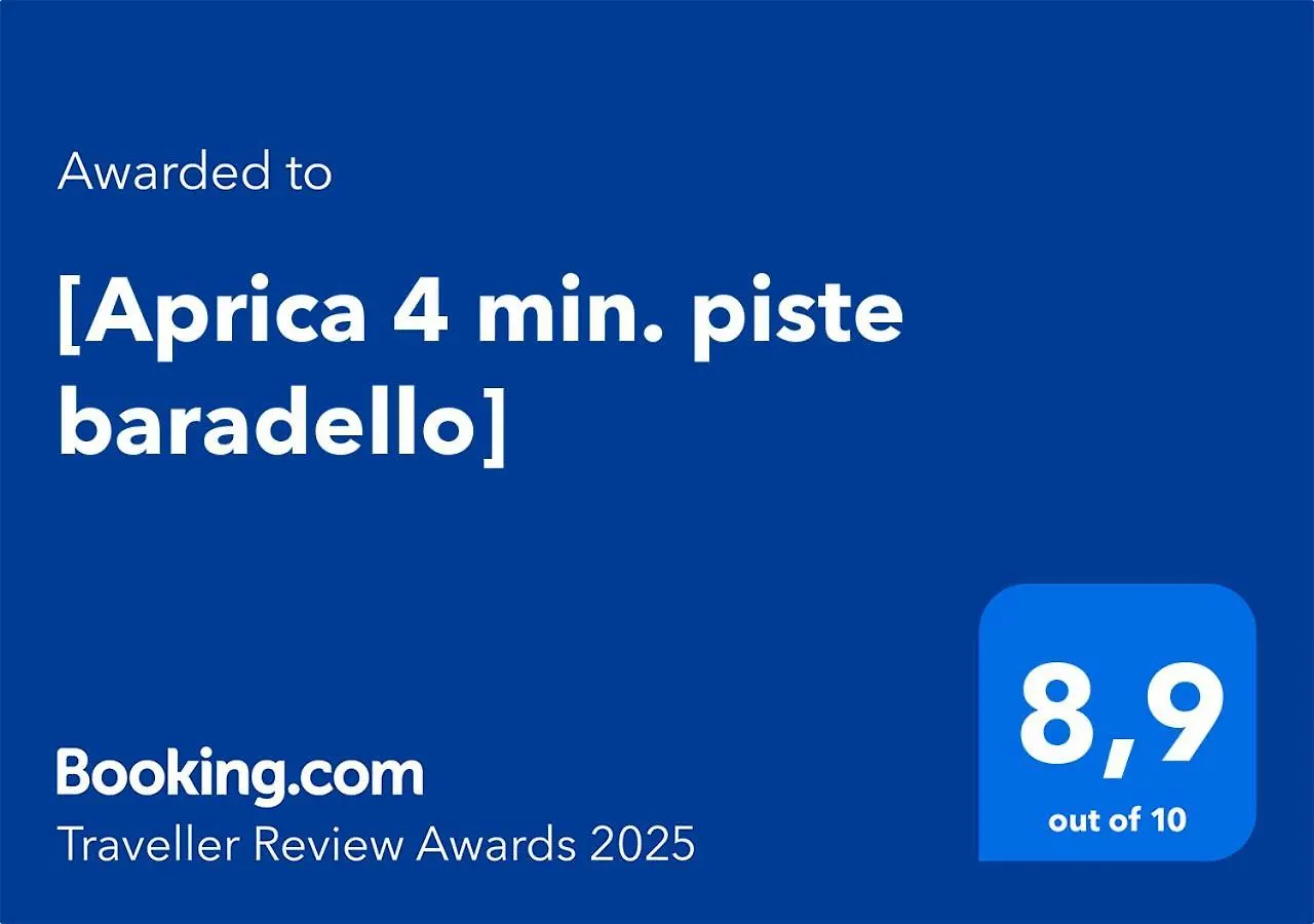 Aprica 300 Mt A Piedi Piste Baradello Appartement Italië